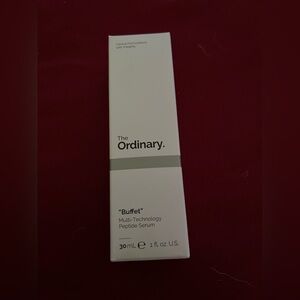 The Ordinary “Buffet “ Peptide Serum 30 ml NEW in Box + Hyaluronic Acid 2% B5